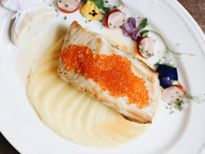 Pan Fried Sturgeon